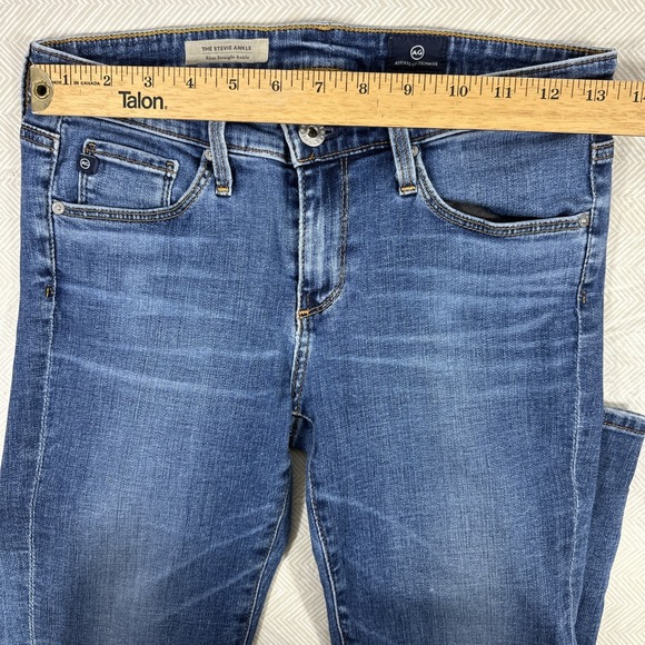 AG Adriano Goldschmied Jeans Women's 26R The Stevie Ankle Slim Straight Ankle - Picture 3 of 11